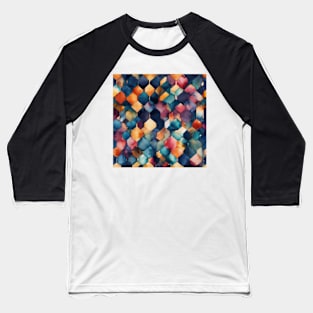 Watercolor Geometric Baseball T-Shirt